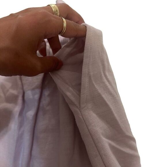 American Eagle XXS Lilac Lavender Boho Cottagecore Button Midi Skirt - Picture 6 of 10